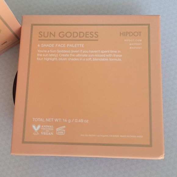 Hipdot Sun Goddess 4 Shade Face Palette - Picture 7 of 8